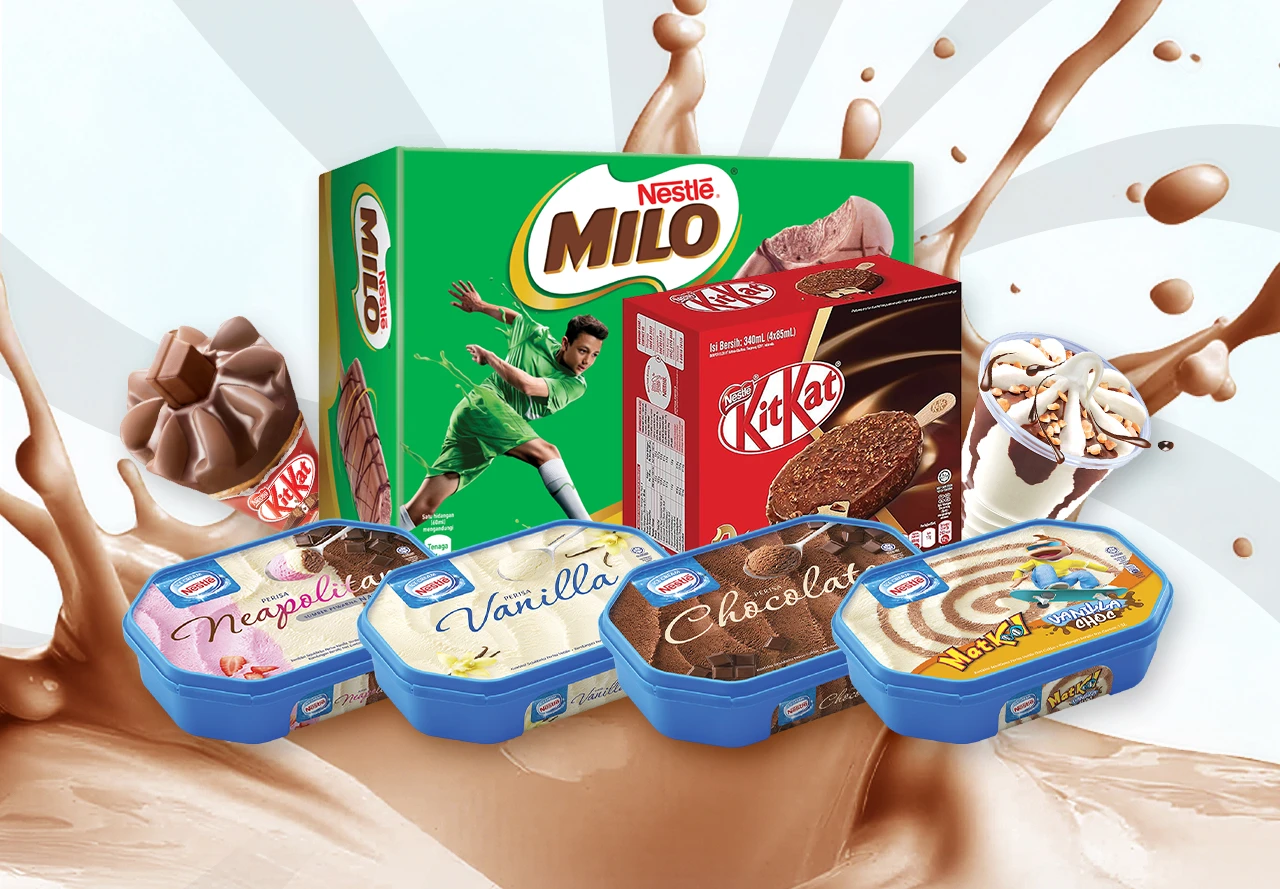 es krim nestle jakarta semua jenis